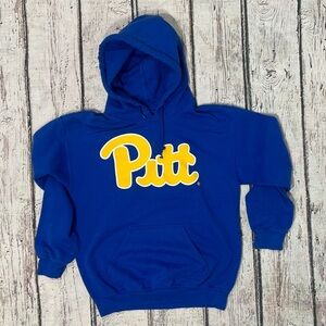 Pittsburgh Panthers Pitt Blue College Hoodie Pullover College Sweatshirt